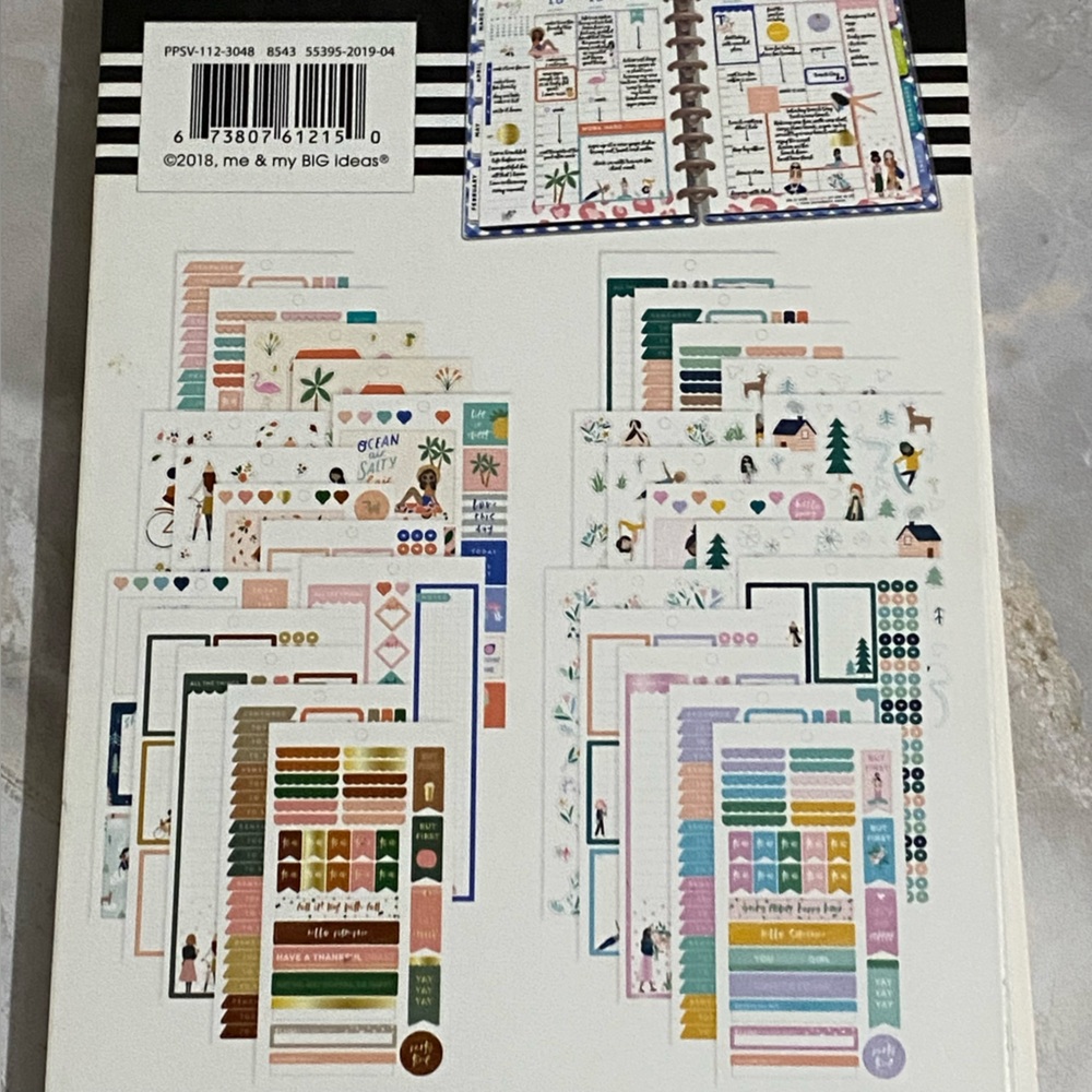 Set of 2 - The Happy Planner Stickers - Squad Life & Happy Quotes - Picture 3 of 5